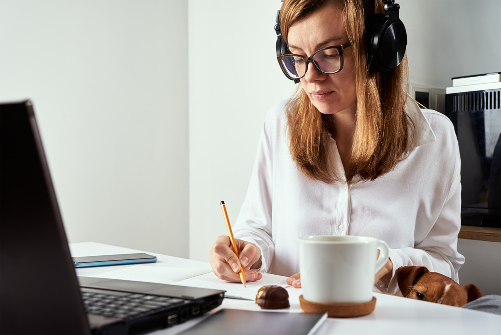 Remote Work. Online Courses, Distance Education